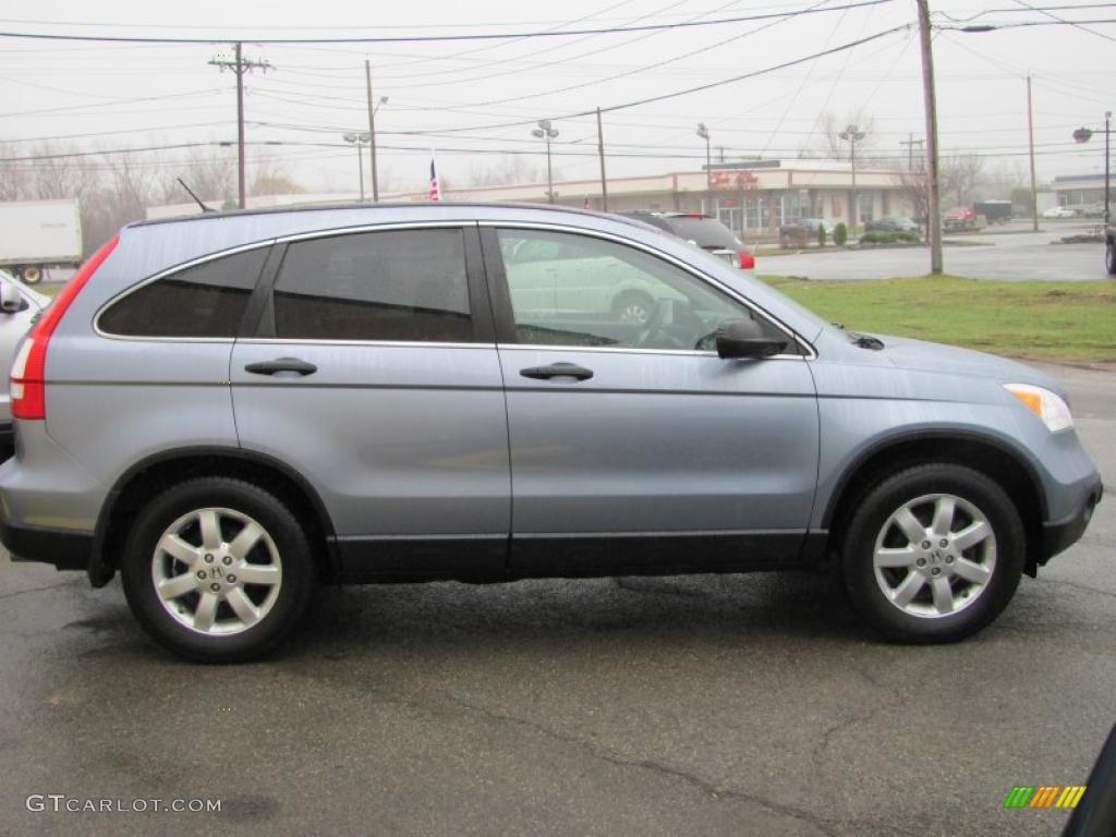 2008 CR-V EX 4WD - Glacier Blue Metallic / Ivory photo #4