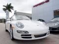 Carrara White - 911 Carrera 4 Cabriolet Photo No. 3