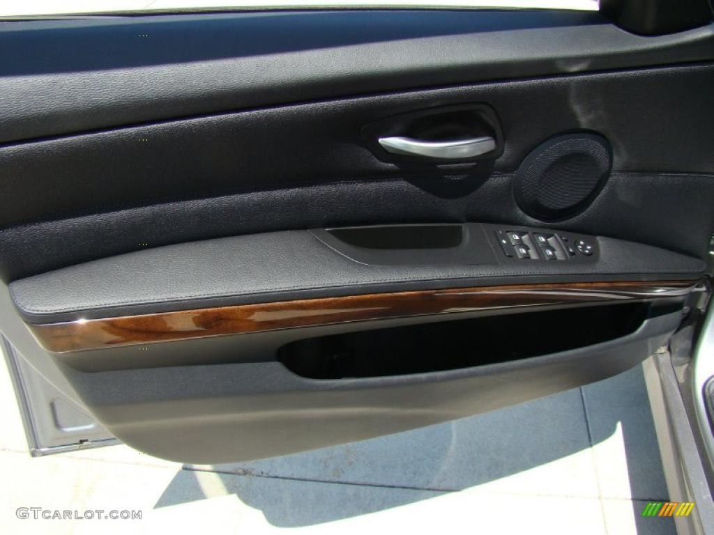 2010 3 Series 335i xDrive Sedan - Space Gray Metallic / Black photo #7