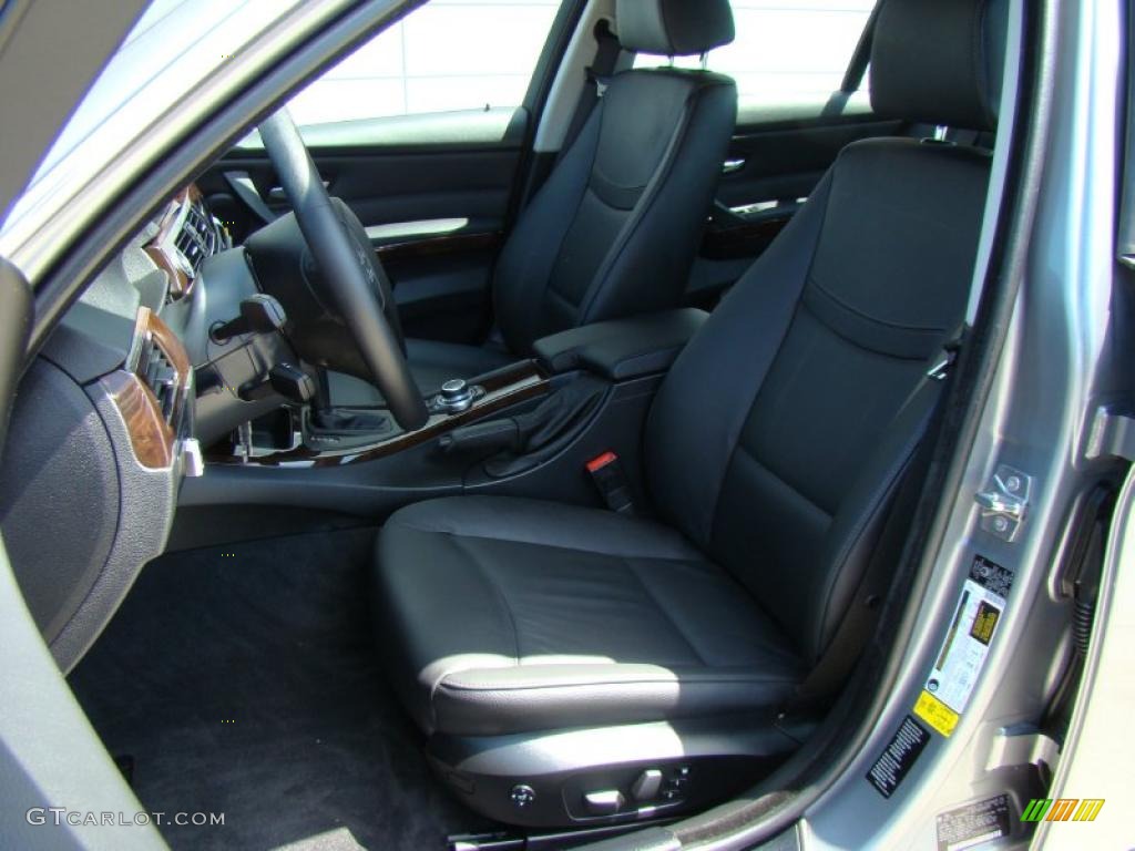 2010 3 Series 335i xDrive Sedan - Space Gray Metallic / Black photo #8