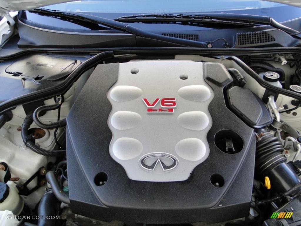 2004 G 35 Coupe - Ivory White Pearl / Graphite photo #28