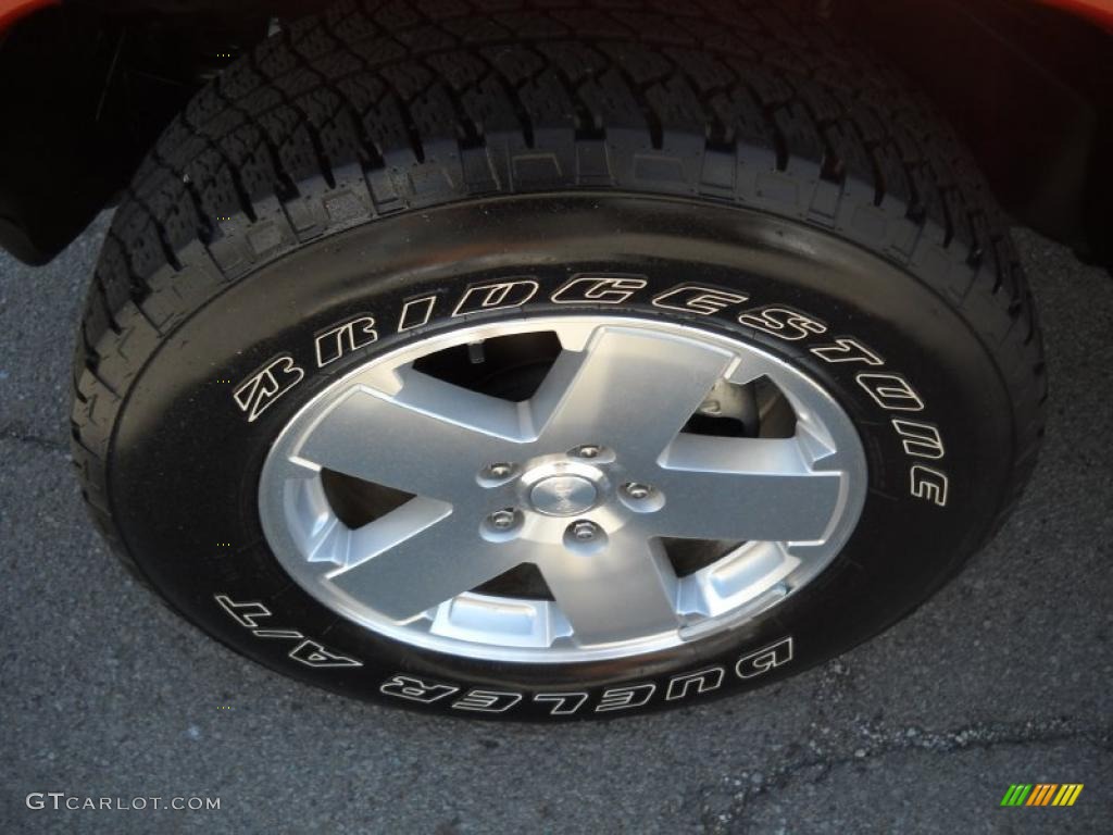 2009 Wrangler Sahara 4x4 - Sunburst Orange Pearl Coat / Dark Slate Gray/Medium Slate Gray photo #15