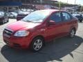 Sport Red - Aveo LS Sedan Photo No. 18
