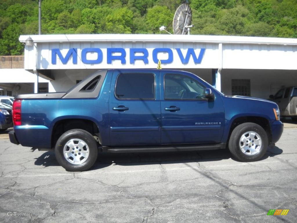 2007 Avalanche LT - Bermuda Blue Metallic / Dark Titanium/Light Titanium photo #1