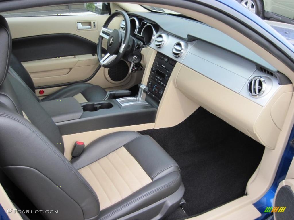 2007 Mustang GT/CS California Special Coupe - Vista Blue Metallic / Black/Parchment photo #5