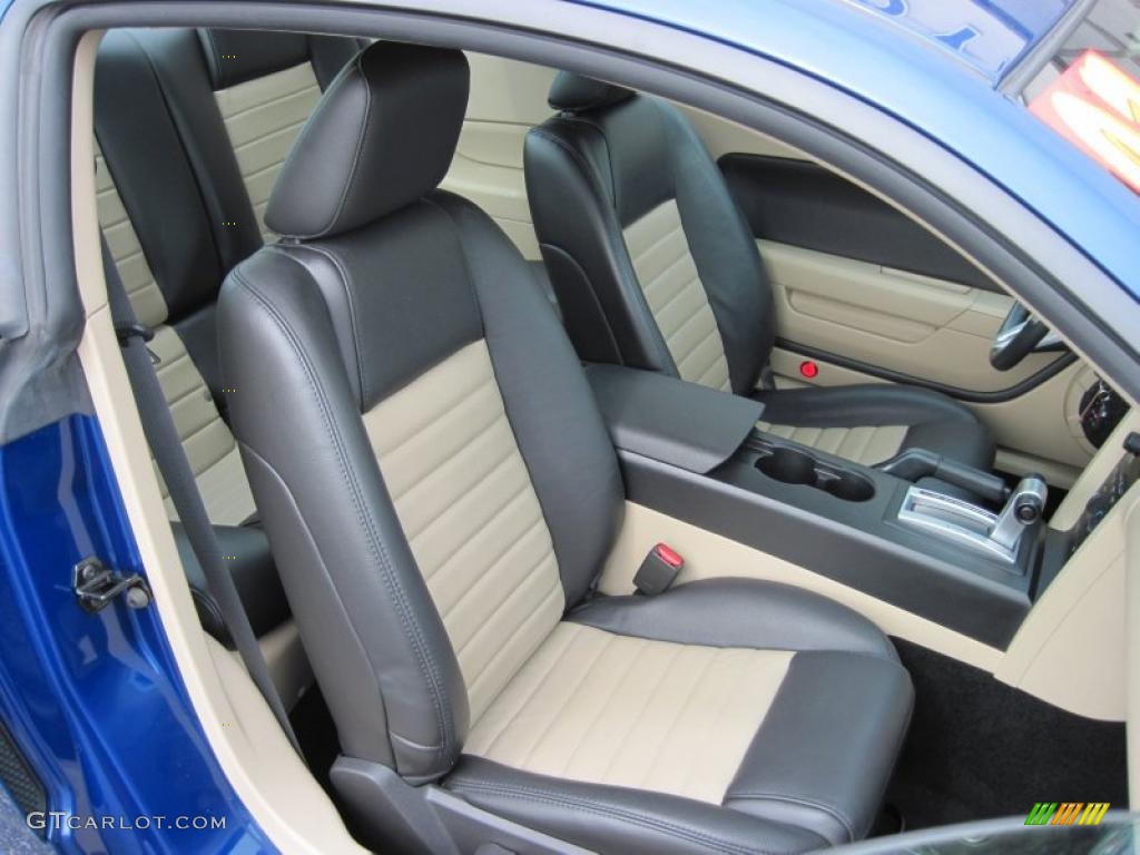 2007 Mustang GT/CS California Special Coupe - Vista Blue Metallic / Black/Parchment photo #6