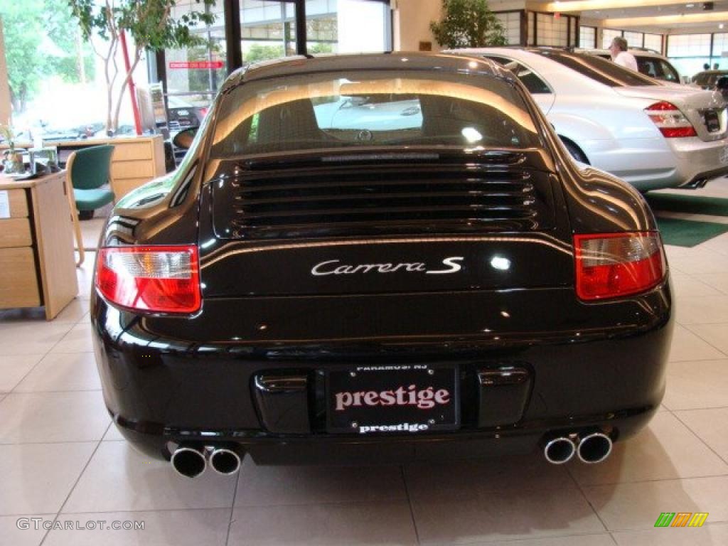 2008 911 Carrera S Coupe - Black / Black photo #5