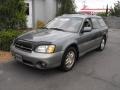 2001 Wintergreen Metallic Subaru Outback Limited Wagon  photo #3