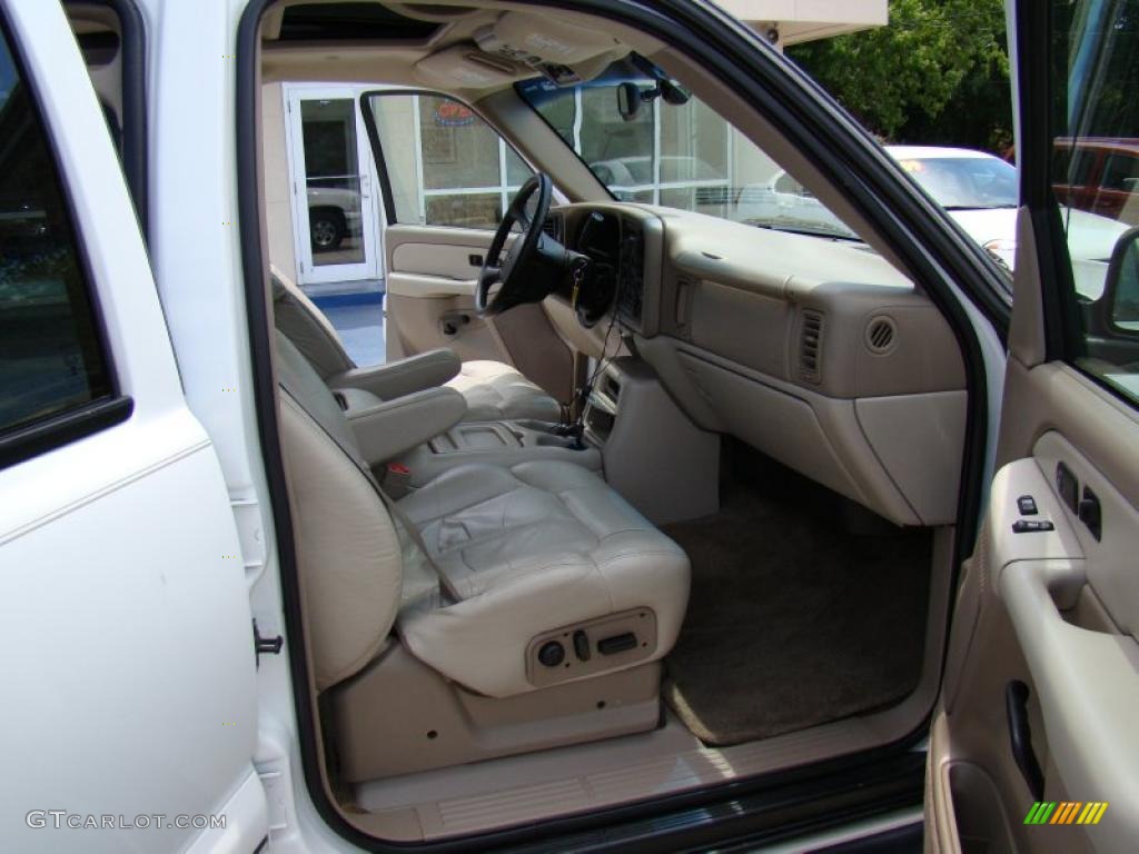 2002 Suburban 1500 LT - Summit White / Graphite/Medium Gray photo #17