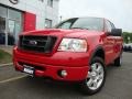 Bright Red - F150 FX4 SuperCab 4x4 Photo No. 3