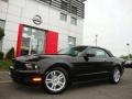 2010 Black Ford Mustang V6 Convertible  photo #5