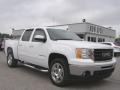 2009 Summit White GMC Sierra 1500 SLT Crew Cab  photo #1