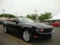 2010 Black Ford Mustang V6 Convertible  photo #26