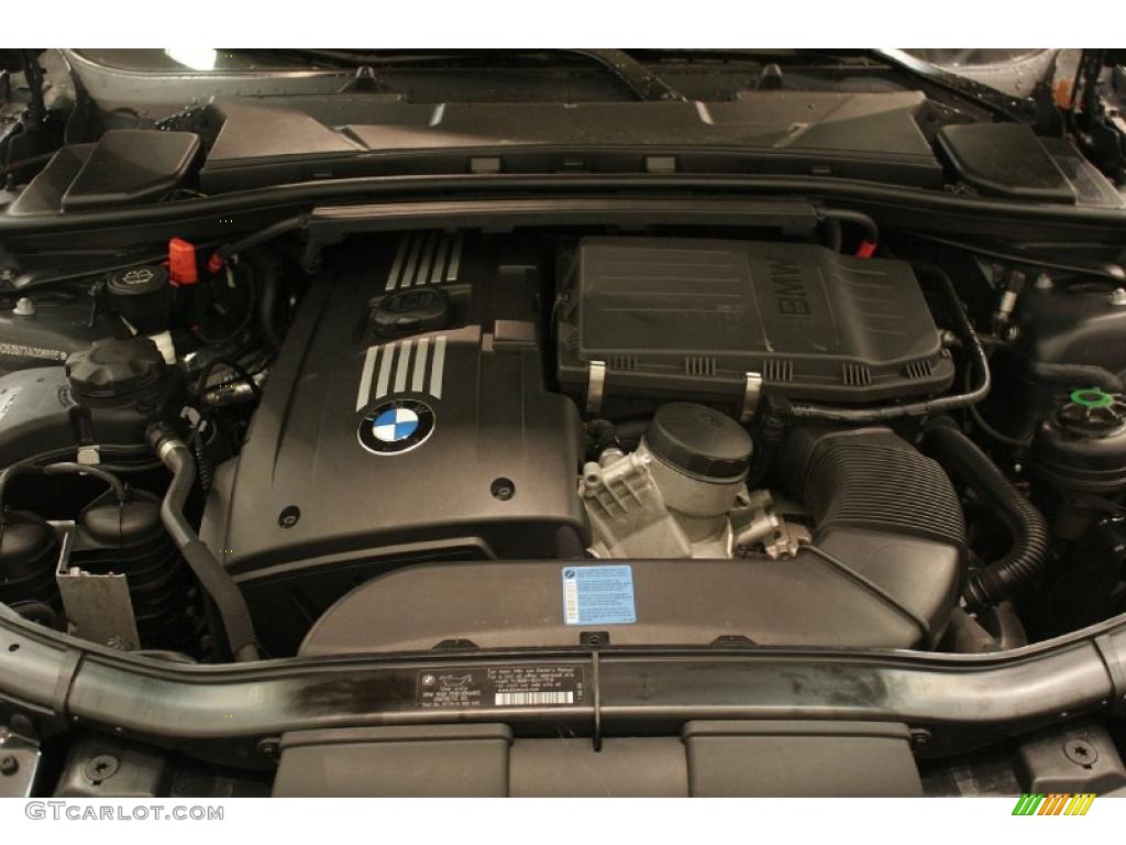 2007 3 Series 335xi Sedan - Jet Black / Black photo #21