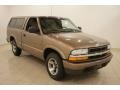 Sandalwood Metallic 2002 Chevrolet S10 LS Regular Cab