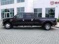 2008 Black Ford F350 Super Duty Lariat Crew Cab Dually  photo #2