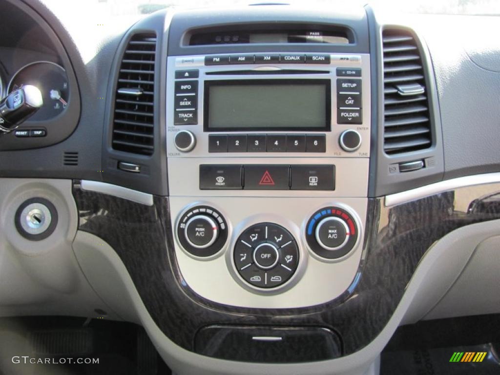 2009 Santa Fe GLS - Deepwater Blue / Gray photo #16