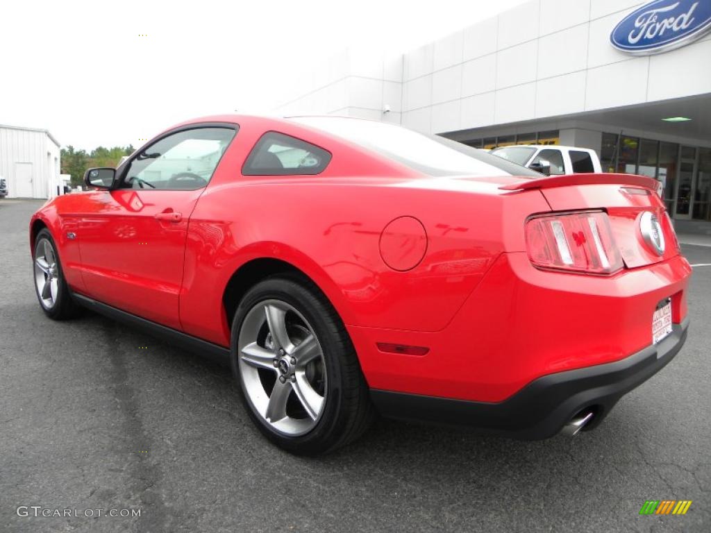 2011 Mustang GT Premium Coupe - Race Red / Charcoal Black photo #23