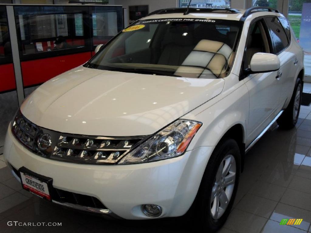 Glacier Pearl Nissan Murano