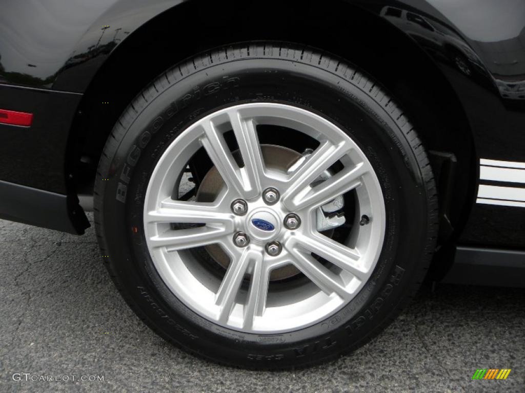 2011 Mustang V6 Coupe - Ebony Black / Charcoal Black photo #12