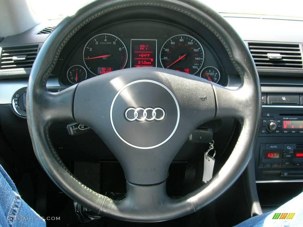 2004 A4 1.8T Sedan - Crimson Red Pearl Effect / Ebony photo #15
