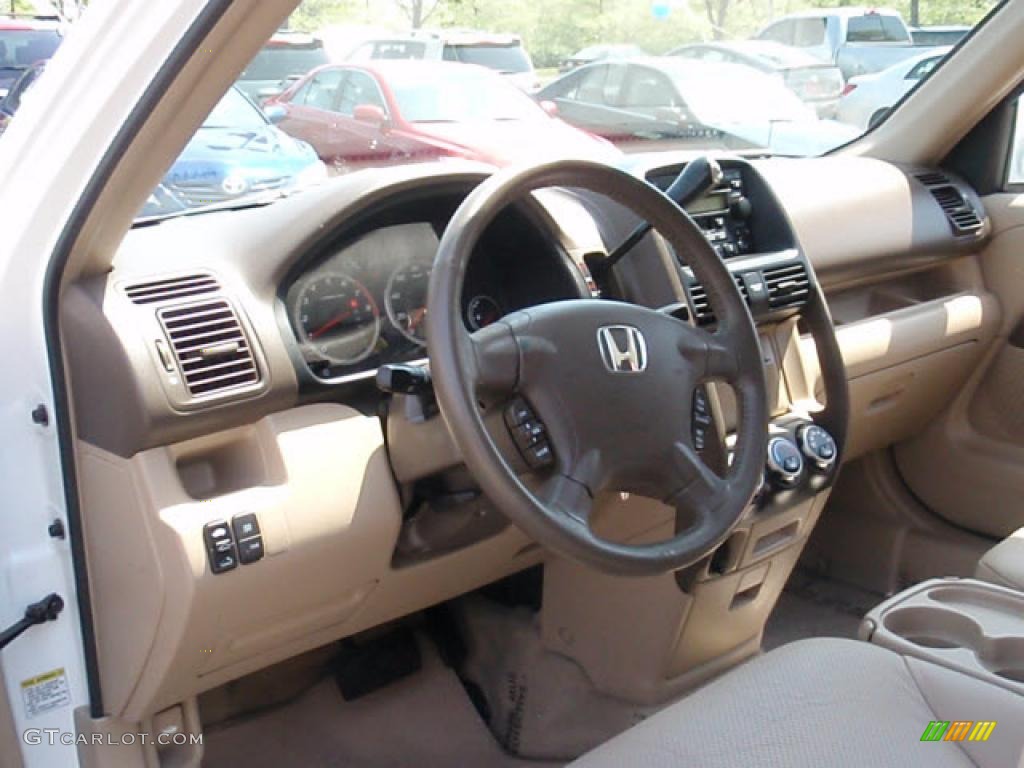 2006 CR-V SE 4WD - Taffeta White / Ivory photo #4