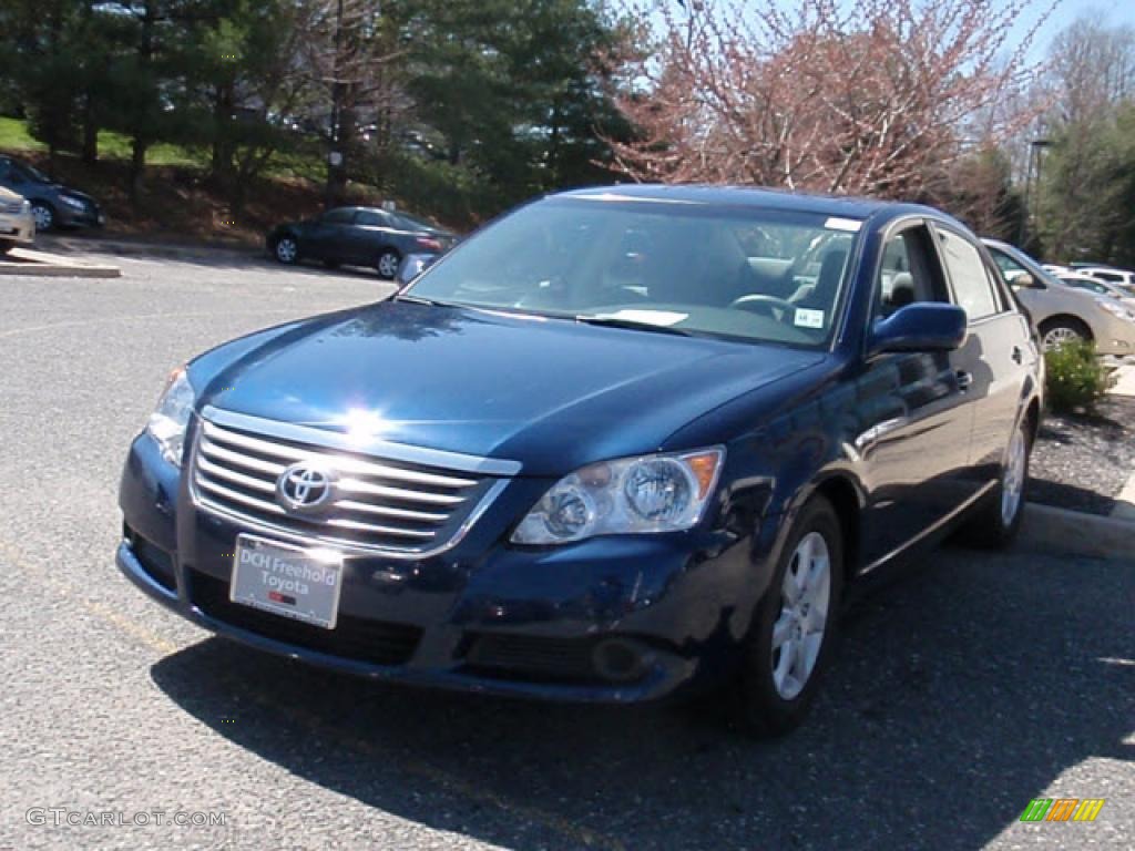 2008 Avalon XL - Indigo Ink Pearl / Ash Gray photo #3