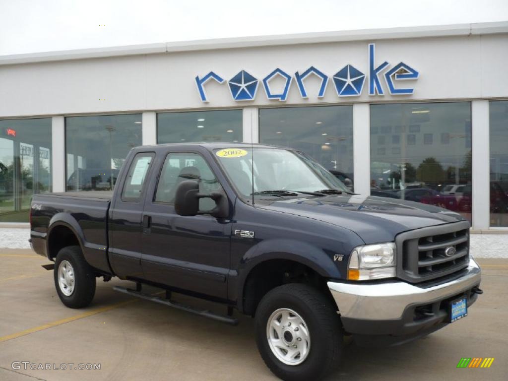 True Blue Metallic Ford F250 Super Duty