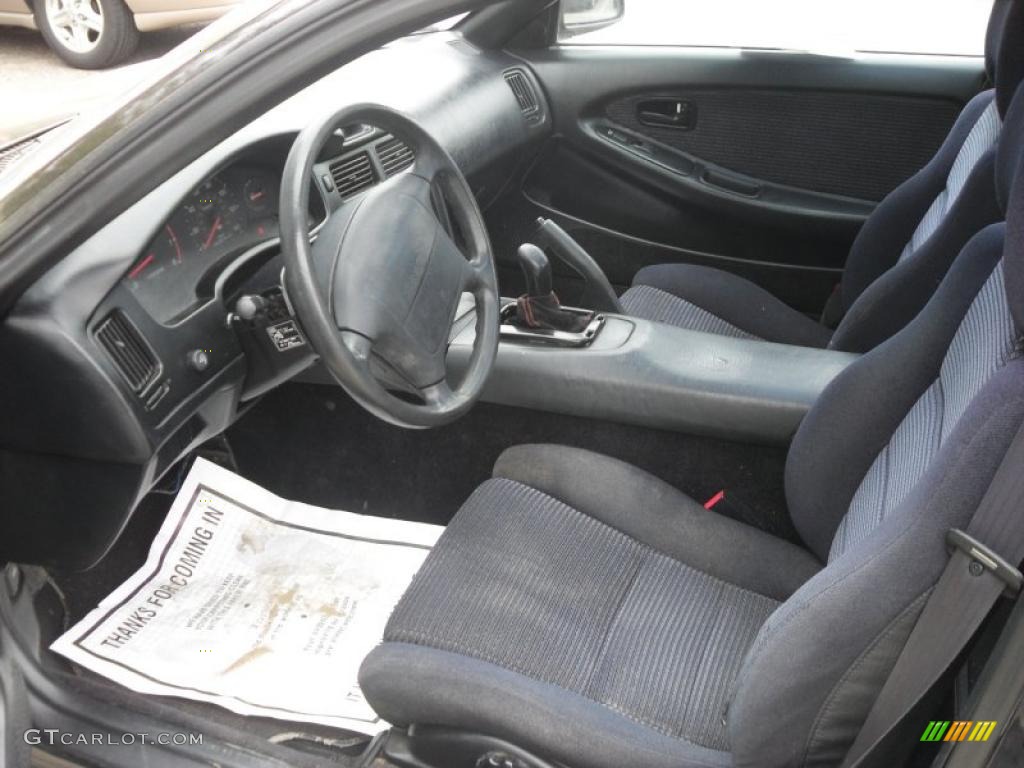 1991 MR2 Coupe - Black / Black photo #9