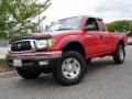 2002 Impulse Red Pearl Toyota Tacoma Xtracab 4x4  photo #1