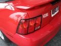 2003 Torch Red Ford Mustang V6 Convertible  photo #8