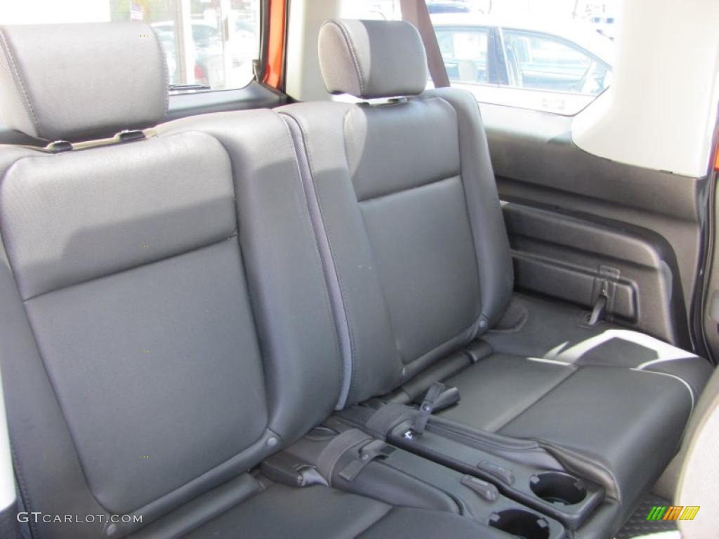 2004 Element LX AWD - Sunset Orange Pearl / Black photo #7