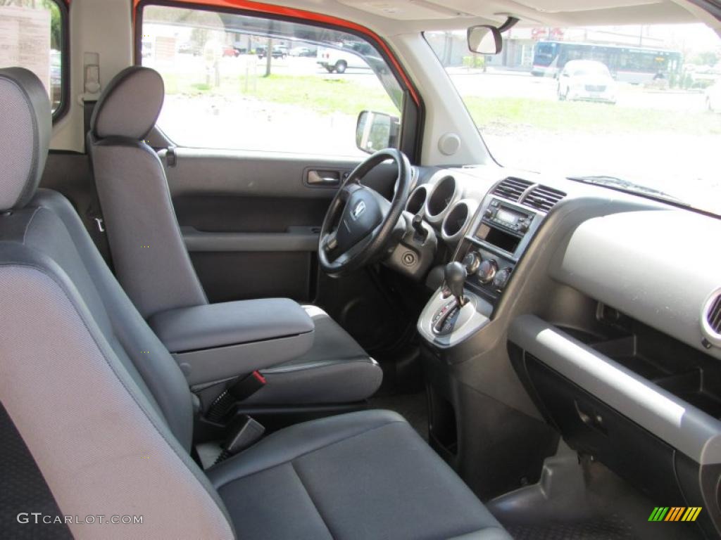 2004 Element LX AWD - Sunset Orange Pearl / Black photo #14