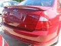 2010 Sangria Red Metallic Ford Fusion SE  photo #4