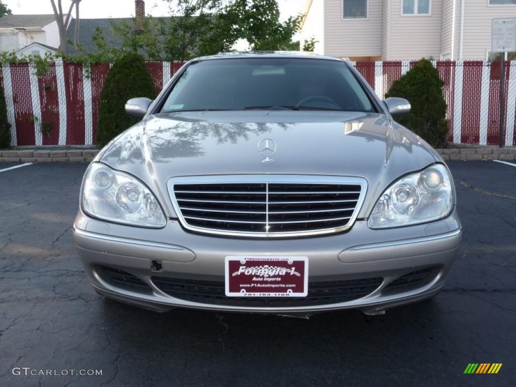 2004 S 500 4Matic Sedan - Pewter Silver Metallic / Charcoal photo #8