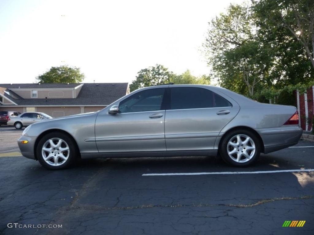 2004 S 500 4Matic Sedan - Pewter Silver Metallic / Charcoal photo #10