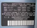 2007 Seattle Light Blue Hyundai Elantra GLS Sedan  photo #22