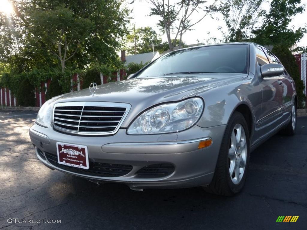 2004 S 500 4Matic Sedan - Pewter Silver Metallic / Charcoal photo #13