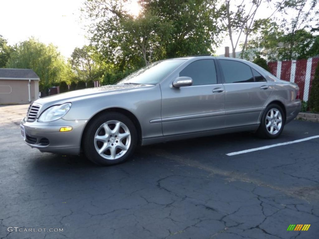 2004 S 500 4Matic Sedan - Pewter Silver Metallic / Charcoal photo #14