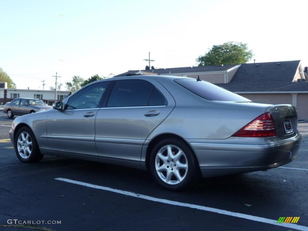 2004 S 500 4Matic Sedan - Pewter Silver Metallic / Charcoal photo #15