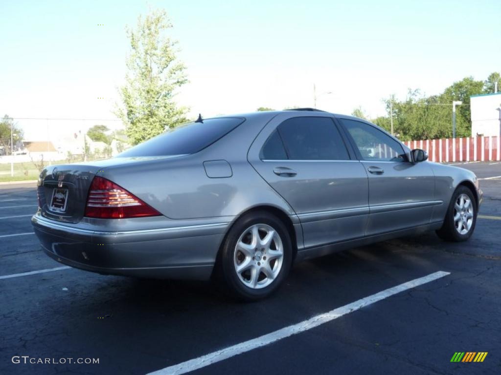 2004 S 500 4Matic Sedan - Pewter Silver Metallic / Charcoal photo #17