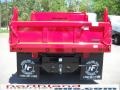 2010 Vermillion Red Ford F350 Super Duty XL Regular Cab 4x4 Chassis Dump Truck  photo #7