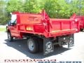 2010 Vermillion Red Ford F350 Super Duty XL Regular Cab 4x4 Chassis Dump Truck  photo #8