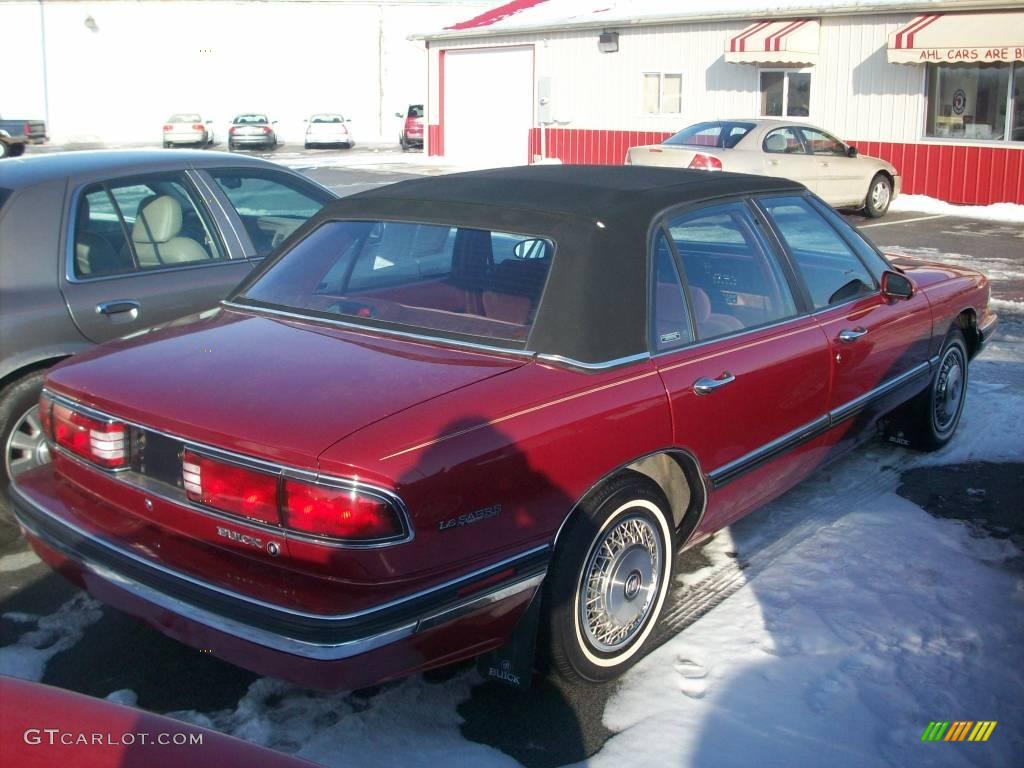 1996 Dark Torreador Red Metallic Buick Lesabre Custom