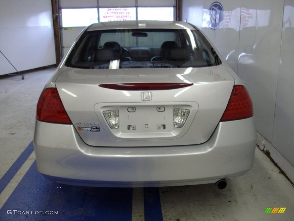 2006 Accord EX-L Sedan - Alabaster Silver Metallic / Black photo #3