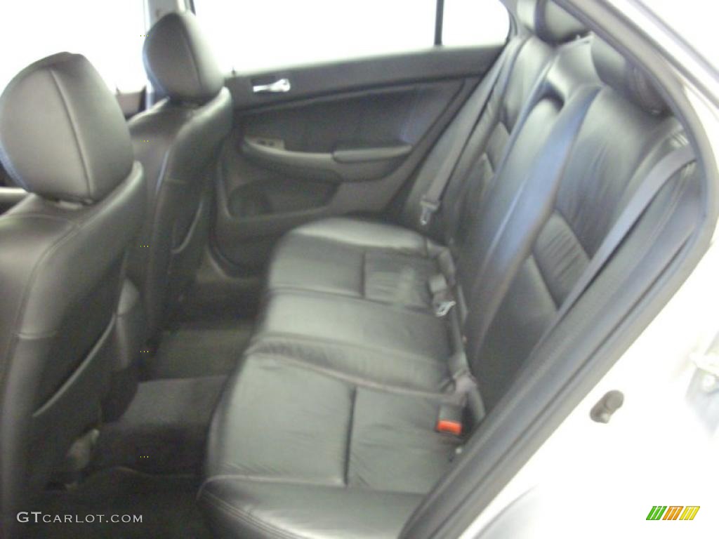 2006 Accord EX-L Sedan - Alabaster Silver Metallic / Black photo #6