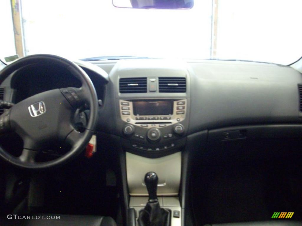 2006 Accord EX-L Sedan - Alabaster Silver Metallic / Black photo #8