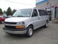 2010 Sheer Silver Metallic Chevrolet Express LT 1500 AWD Passenger Van  photo #48