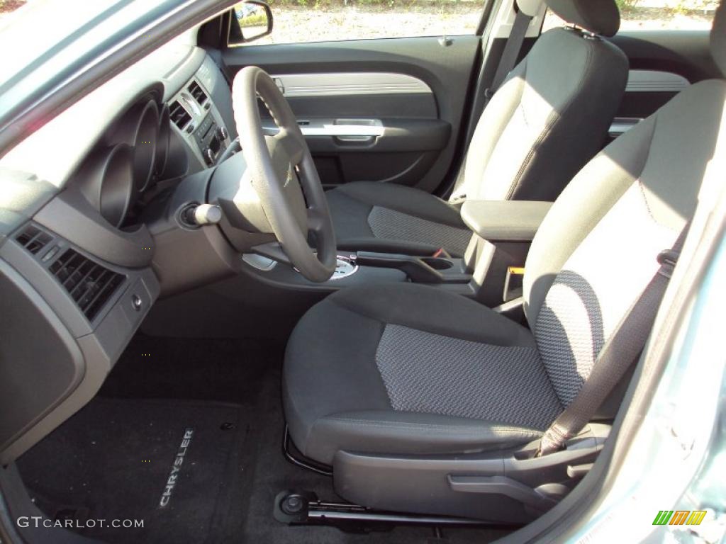 2009 Sebring LX Sedan - Clearwater Blue Pearl / Dark Slate Gray photo #4