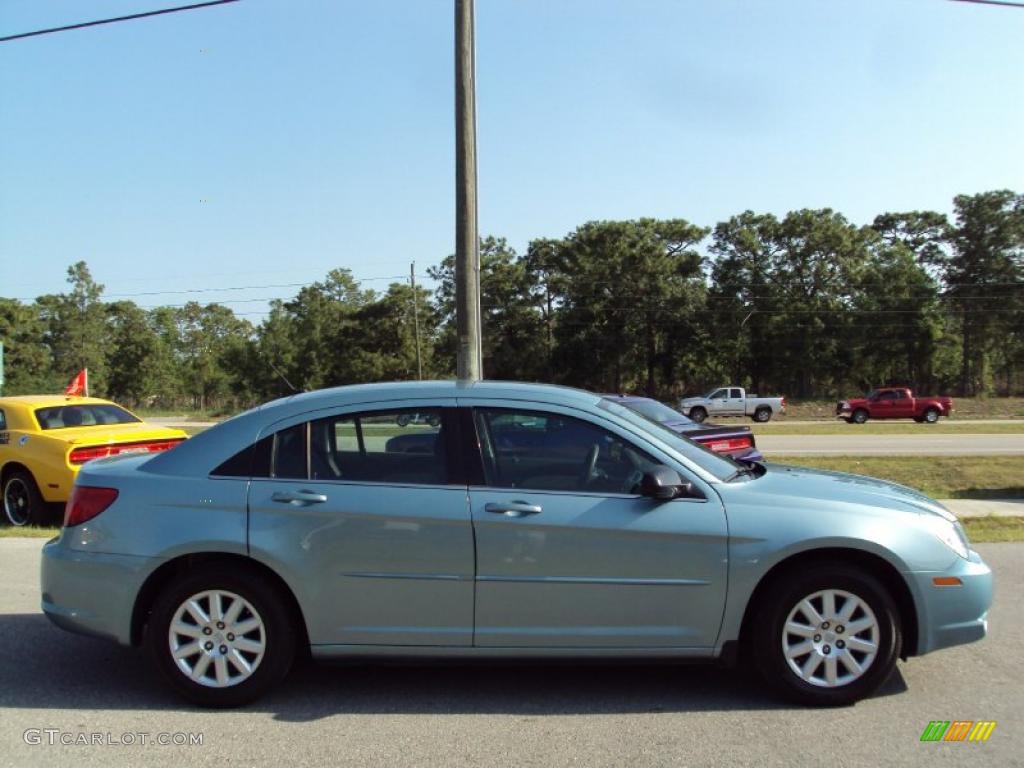 2009 Sebring LX Sedan - Clearwater Blue Pearl / Dark Slate Gray photo #9